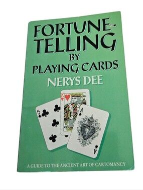 Vintage Fortune Telling By Playing Cards By Nerys Dee Book 1997 Edition